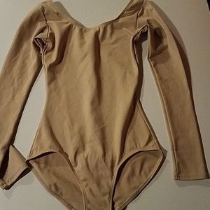 Nude leotard